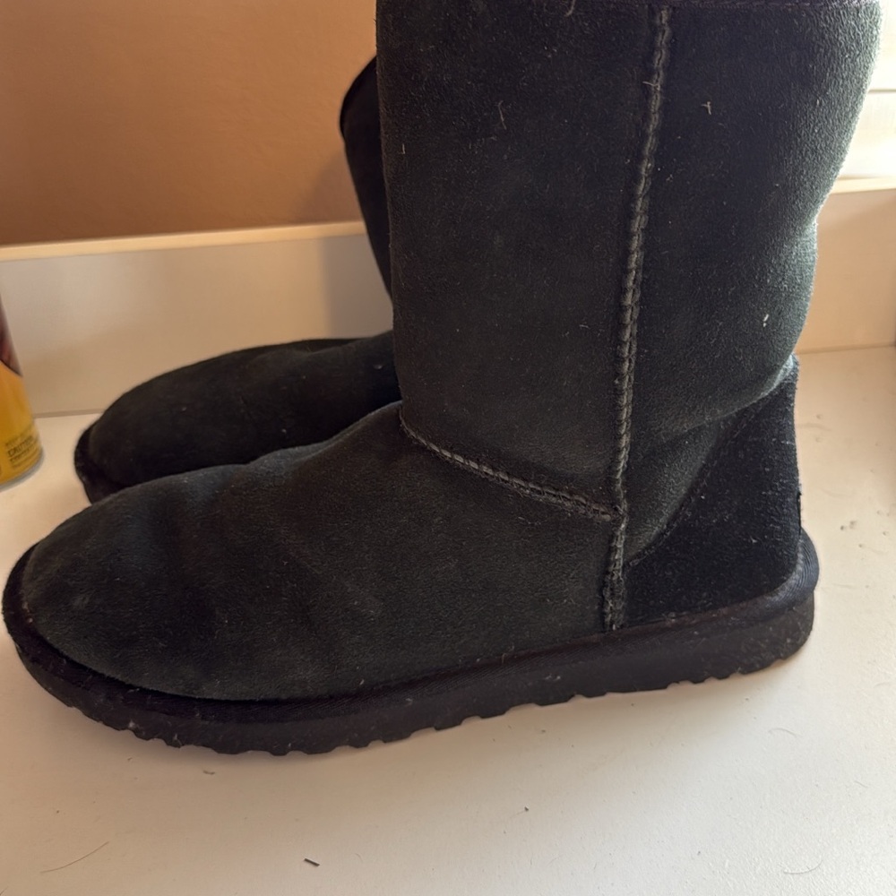Black Ugg Suede Boots